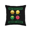 Self Regulation Mood Zone, Occupational Therapy Therapist Throw Pillow