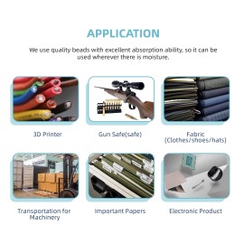 Wisesorb Kraft Clay 33 Gram 120 Packs Desiccants Packs for Safe Dehumidifier for Gun Safe