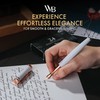 Wordsworth & Black Fountain Pen Set, 18K Gilded Medium Nib,