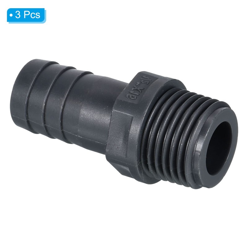 PATIKIL UPVC Barb Fitting Barb Pipe Fitting Hose Barb Fitting