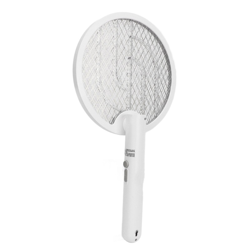 2 in 1 Electric Fly Swatter Rotatable Fly Killer Light