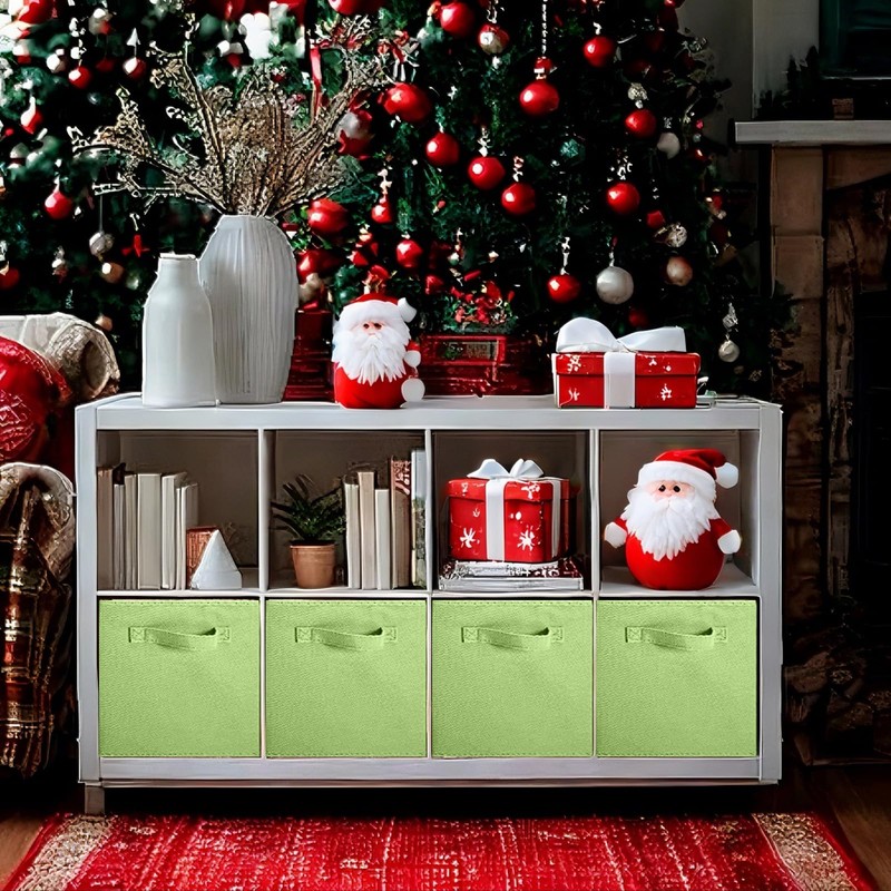 PowerKing Storage Box, 2 Pieces Foldable Storage Cube, Storage Box,