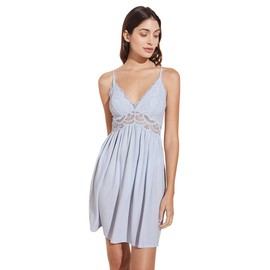 Eberjey Mariana Mademoiselle Chemise Ice Blue MD