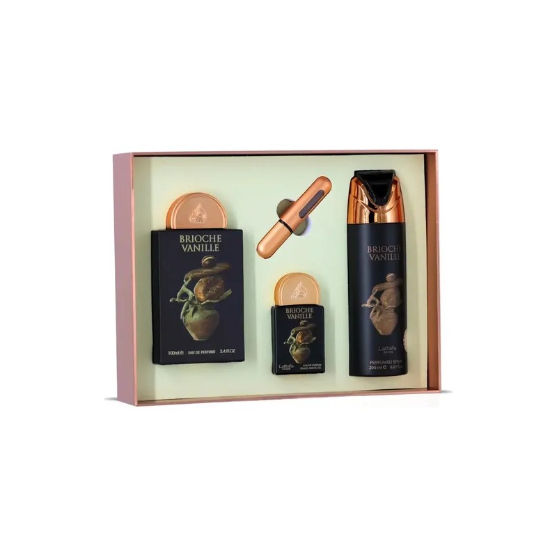 Lattafa Pride Gift Set Brioche Vanille 3 Pz Unisex