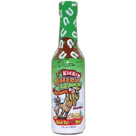 KICKIN' Chile Lime Hot Sauce with Jalapeno Peppers - 5 oz – Perfect Jalapeno Sauce for the Hot Sauce Fan