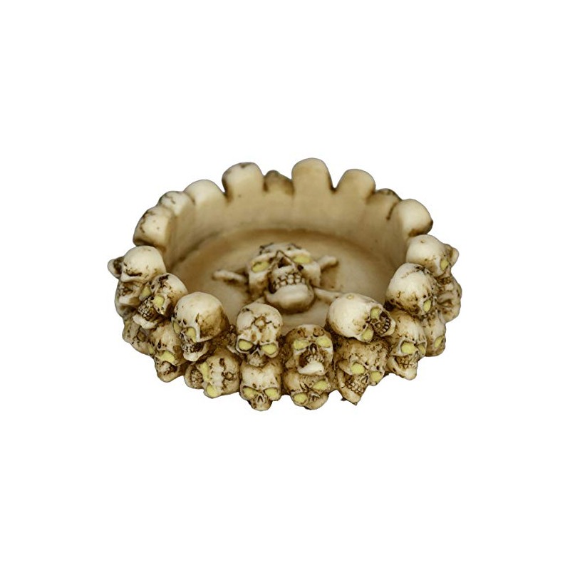 Ashtray Skull Eye Glow In The Dark (one Single pc)