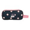 Enso Friends Together Triple Pencil Case, Pink, 22 x 10