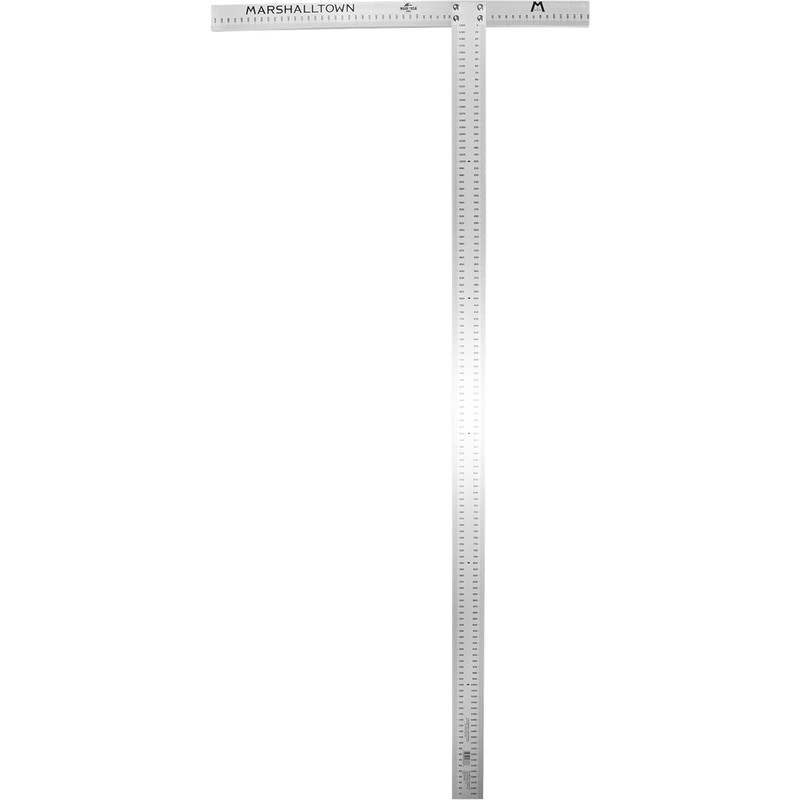 MARSHALLTOWN T-Squares, 3mm Blade Thickness, Metric Drywall T-Square, 1216mm Size,