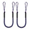 Boat Bungee Dock Lines with Loop and Foam Floats –