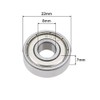 sourcing map 605-608 ABEC-3 Bearing 608ZZ 10Qty