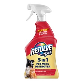 Resolve Pet Specialist Carpet Cleaner Spray – for Removal of Pet Stains & Odors Up to 7 Days Old, 22oz