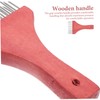 MAGICLULU Stainless Steel Meat Loosening Machine with Wooden Handle Efficient