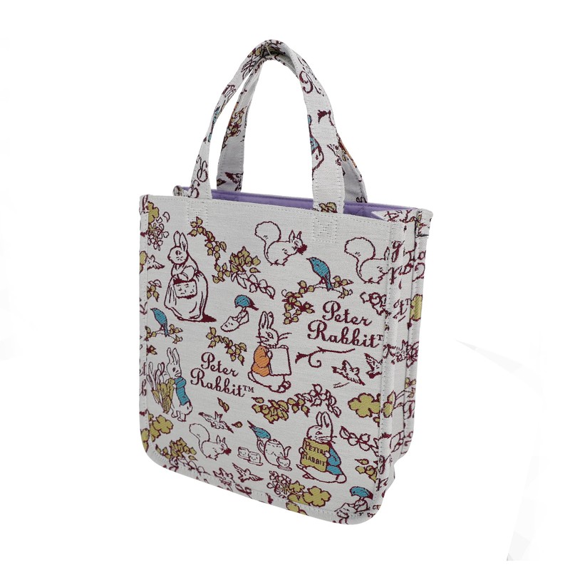 Marushin 5705003800 Peter Rabbit Mini Bag, Drawing Garden, Jacquard Weave