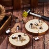 20Pcs Safety Round Axe Handle Wedges Steel Hammer Splitting Axe