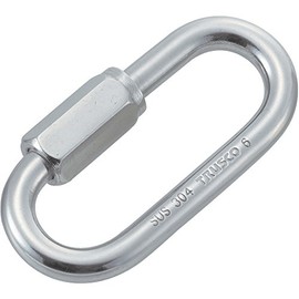 TRUSCO(トラスコ) リングキャッチ ステン両ねじタイプ 2.5ΦX開口4.5mm 2個 TRC-2.5