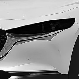 BOGAR TECH DESIGNS Full Headlight Head Light Tint Kit Compatible with Mazda CX-30 2020-2025, Dark Smoke