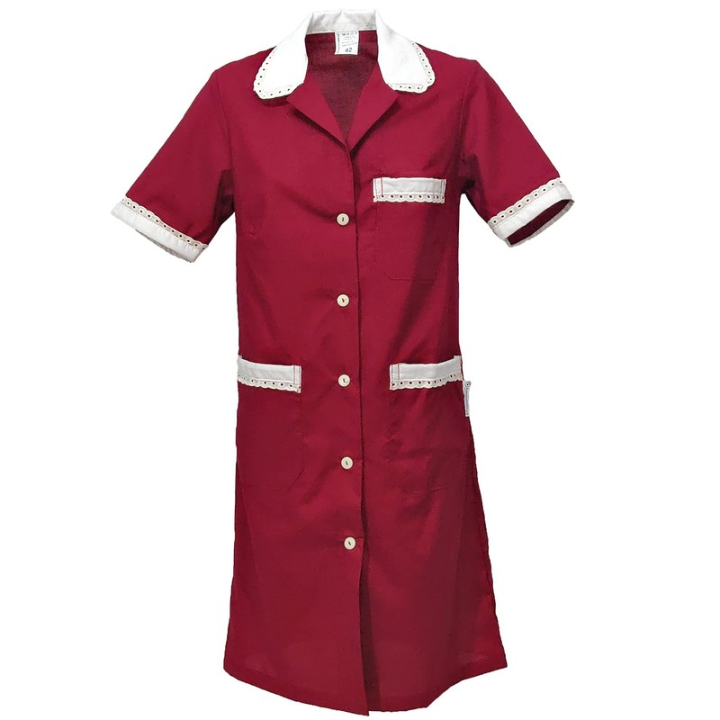 fratelliditalia.org Women Household Cleaning Work Half Sleeve Short Sleeve Apron,