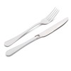 White Silverware Set, Bysta 20-Piece Stainless Steel Flatware Set, Kitchen