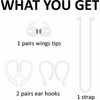 A-Focus Anti-Slip Set for AirPods 3rd Replacement Silicone Adjustable Ear