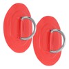 4pcs Inflatable Boat Kayak DRing Pad Patch Marine Fixed Buckle