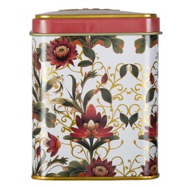 New English Teas Victorian Lotus Flower Tea Tin with 40 Traditional 1869 Blend Teabags, Inspired by Embroidery & Textile Designs