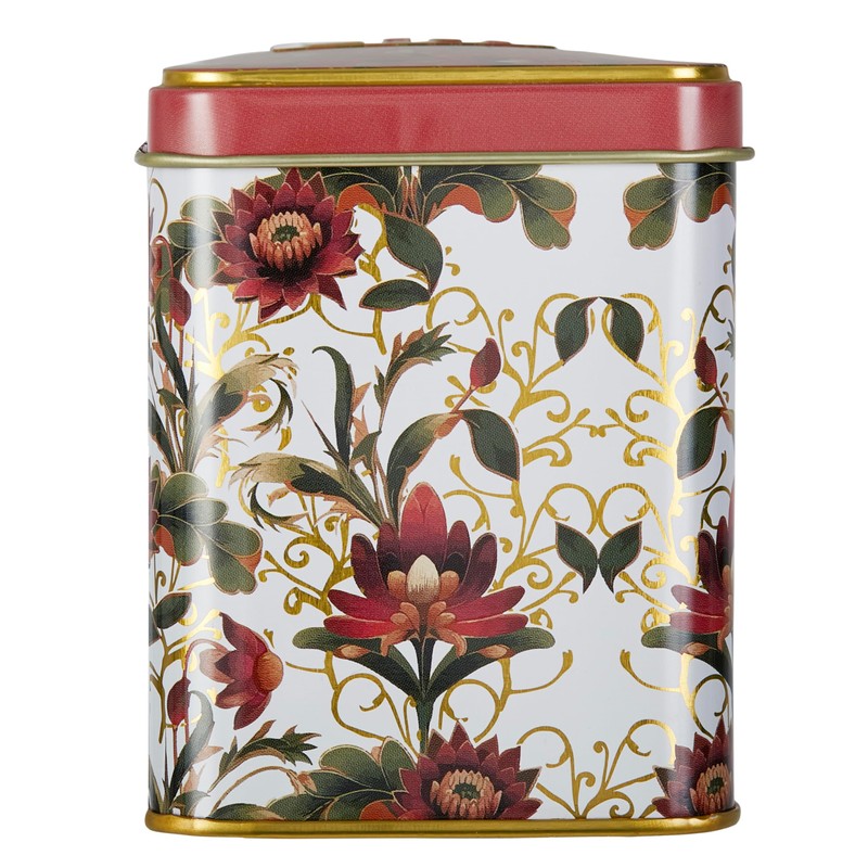 New English Teas Victorian Lotus Flower Tea Tin with 40