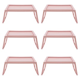 6 Pcs Laptop Desk, Portable Lap Desk for Laptop, Bed Table for Laptop, Foldable Laptop Stand for Bed Couch, Bed Desk for Laptop and Writing