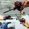 One Bass Fishing Rod and Reel Combo, Medium Fast Baitcasting