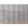 LinenZone Geometric Lace Shower Curtain. (Giselle Shower 72 x 84