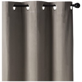 Sun Zero Cyrus Thermal 100% Blackout Grommet Curtain Panel Pair 40" x 63"