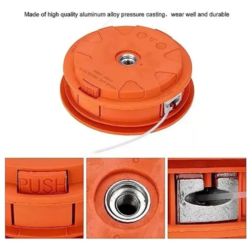 Cabezal Universal Para Desbrozadora Punta De Metalica Acceso
