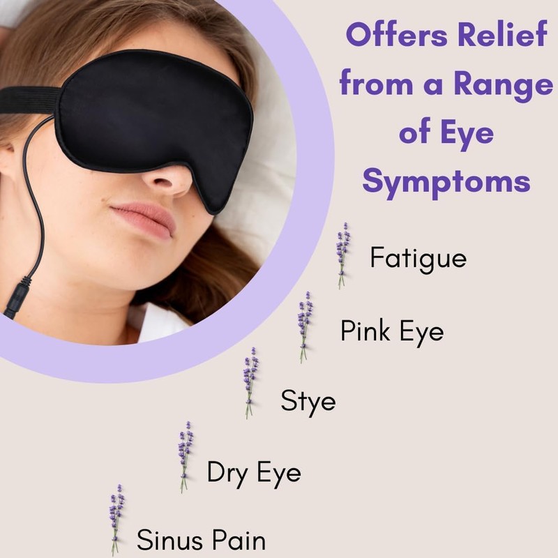 Warming Eye Mask Scented Refill Inserts | Lavender Scent for
