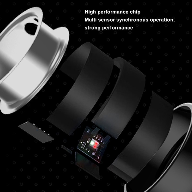 Smart Health Ring Fitness Tracker Bluetooth for Sleep Monitoring Step