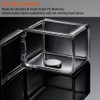 V·RESOURCING Clear Seasoning Box,4 Pieces Clear Seasoning Storage Container for
