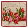 Faylor Handkerchief Hand Towel, Ladies, 9.8 x 9.8 inches (25