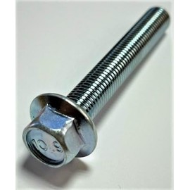 High Strength Flange Bolts M10P = 1.25 (Fine) X65L Trivalent White Plated (a) Pack of 2