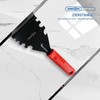 MANUFORE Red crowbar, nail lifter, trim puller, multifunctional trim puller
