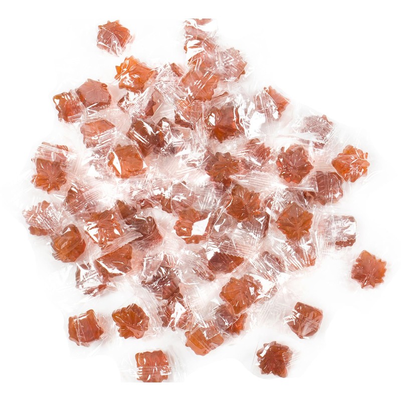Maple Drops Individually Wrapped Hard Candies Made with Pure Maple
