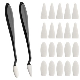 Emperoch Sketch Wiper Set, 2 Pcs Sketch Wipe Scrapers with 20 Sponge Heads, Paper Art Blenders Sketch Drawing Tools for Students Artist Sketch Drawing Detail Painting Charcoal Painting Art Painting