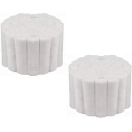 100 Dental Cotton Rolls - #2 Medium 1.5" Non-Sterile 100% High Absorbent Cotton (100 Count)