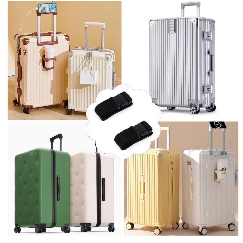 BLOOPIC Suitcase Belt, Luggage Strap, Carry Case Belt, Secure Luggage,