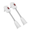 2PCS E27 E26 Hose Lamp Holder with Switch Universal 360