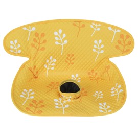 INFANZIA Dry Seat, Car Seat Protector Waterproof Carseat Liner Potty Training Toddlers, Baby and Infants, Piddle Pad for Carseats Strollers, Yellow