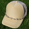 Trucker Hat Chains Rivet Chains for Baseball Cap Decorations Cool