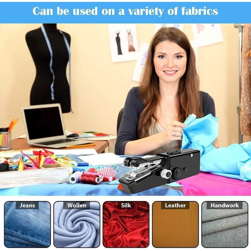 Handheld Sewing Machine Electric Sewing Mini Portable Sewing Machine Suitable