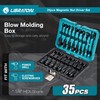 LIBRATON Magnetic Nut Driver Set, 35PCs Impact Driver Bit Set,
