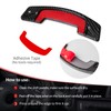 Real Carbon Fiber Steering Shift Paddles Interior Trim Accessories Compatible