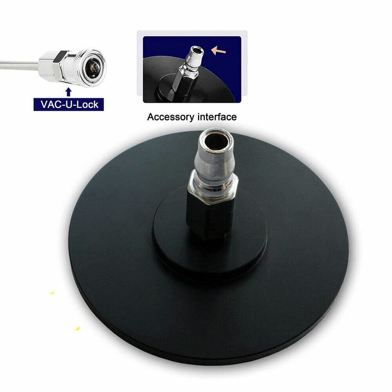 Suction Cup Adapter For Machine Vac-U-Lock with Quick Air Connector