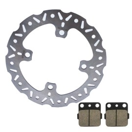 YDDVEHI Rear Brake Disc Rotor Pads for HONDA TRX400EX Sportrax Fourtrax TRX400 E X 99-14