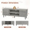 YESHOMY Modern TV Stand for 65" Television, Entertainment Center with